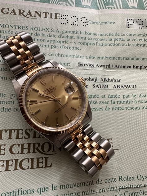 vendo rolex 16233